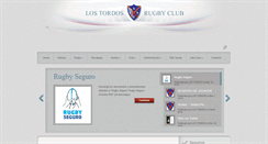 Desktop Screenshot of lostordosrugbyclub.com.ar